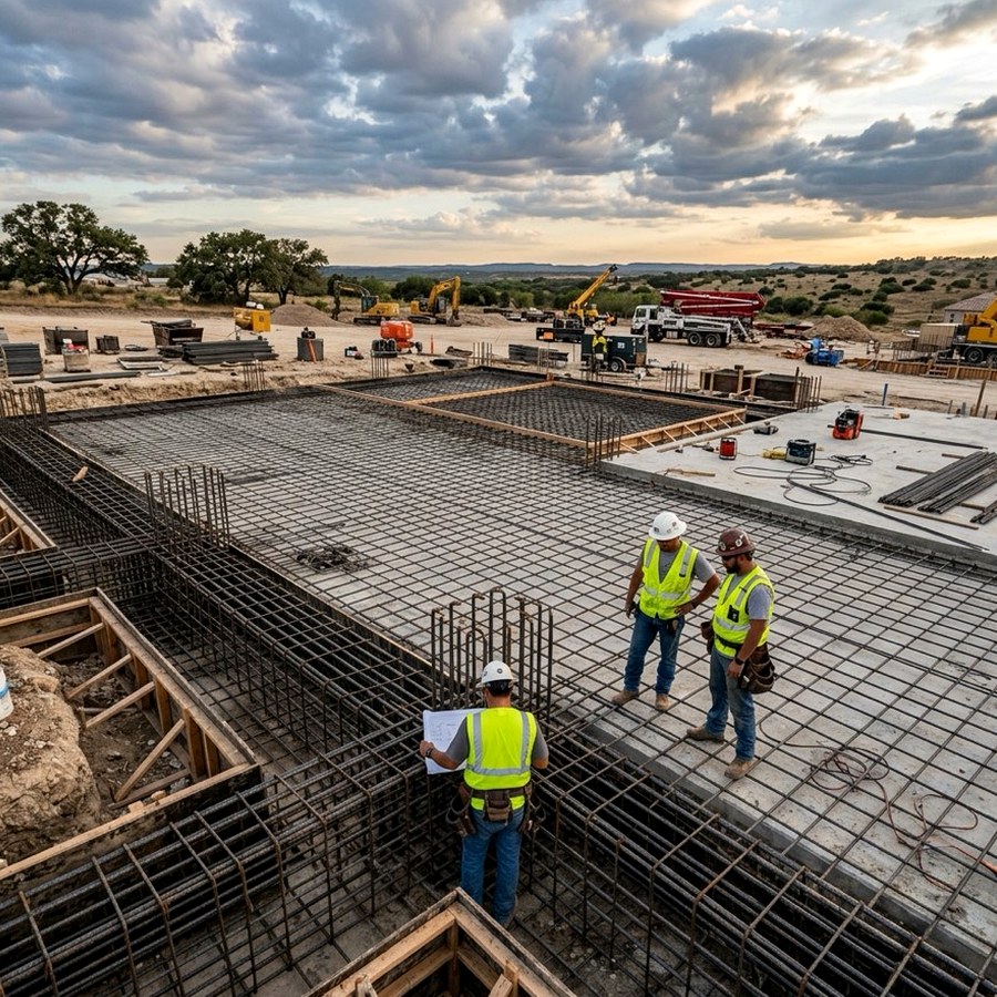 Parking Lot Concrete Demolition Dallas crew and concrete removal work
